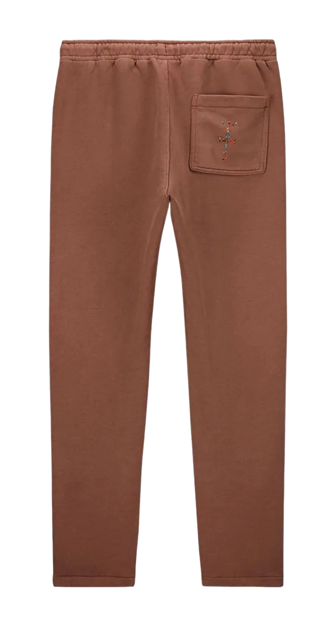 Travis Scott x Jordan Fleece Pants Archaeo Brown