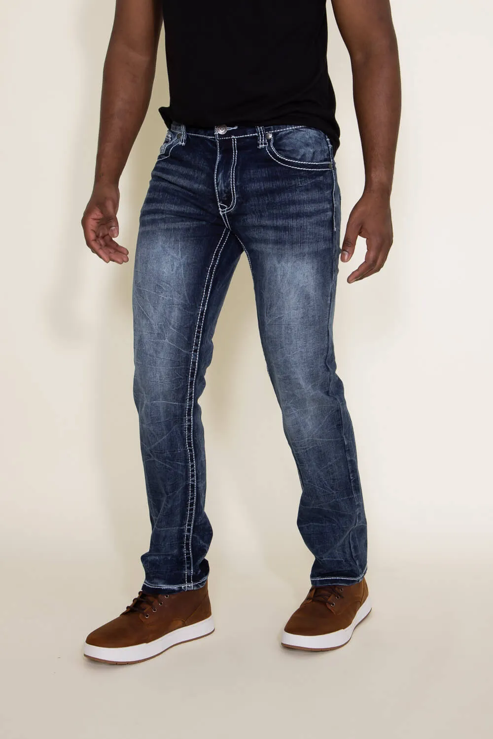 True Luck Hancock Bootcut Jeans for Men | TL16350009