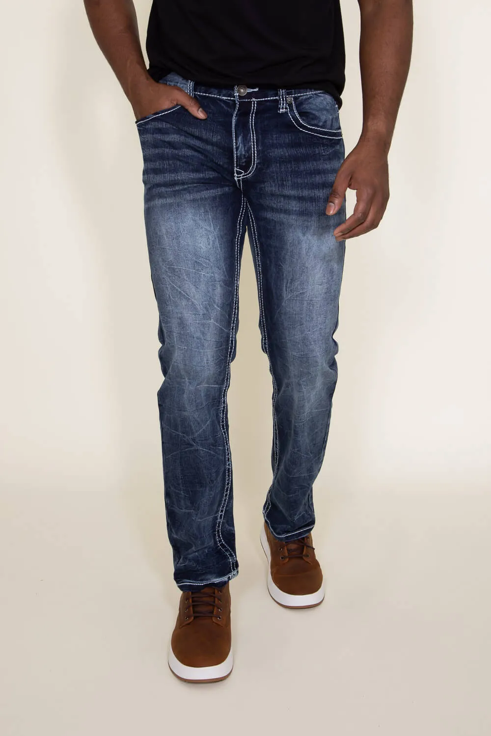 True Luck Hancock Bootcut Jeans for Men | TL16350009