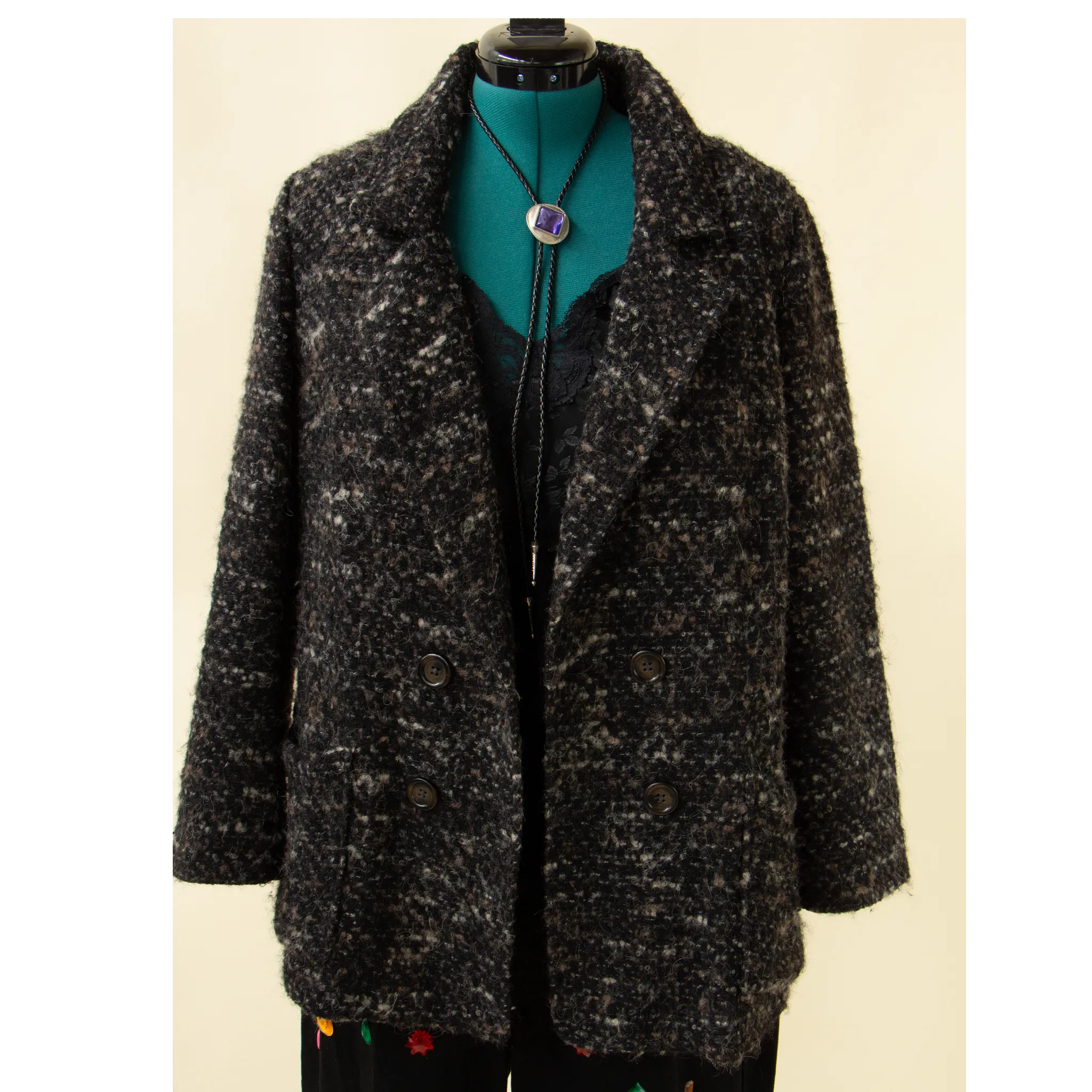 Tweed Blazer Overcoat