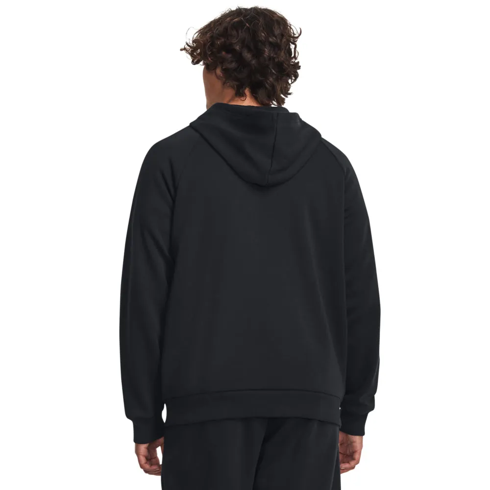 'Under Armour' Men's UA Rival Fleece Antler Hoodie - Black