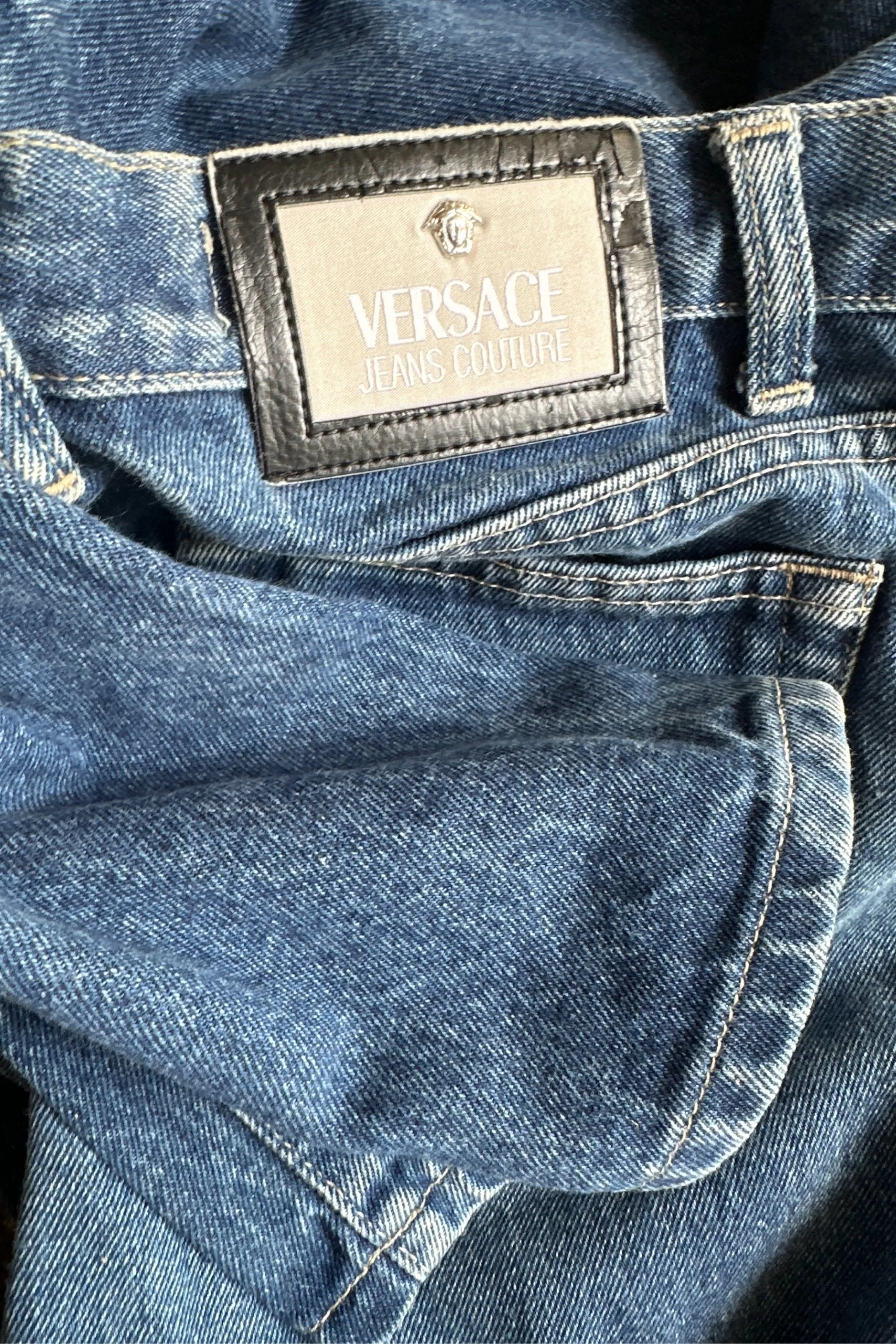 Versace High Waist 1990s Denim Jeans 31