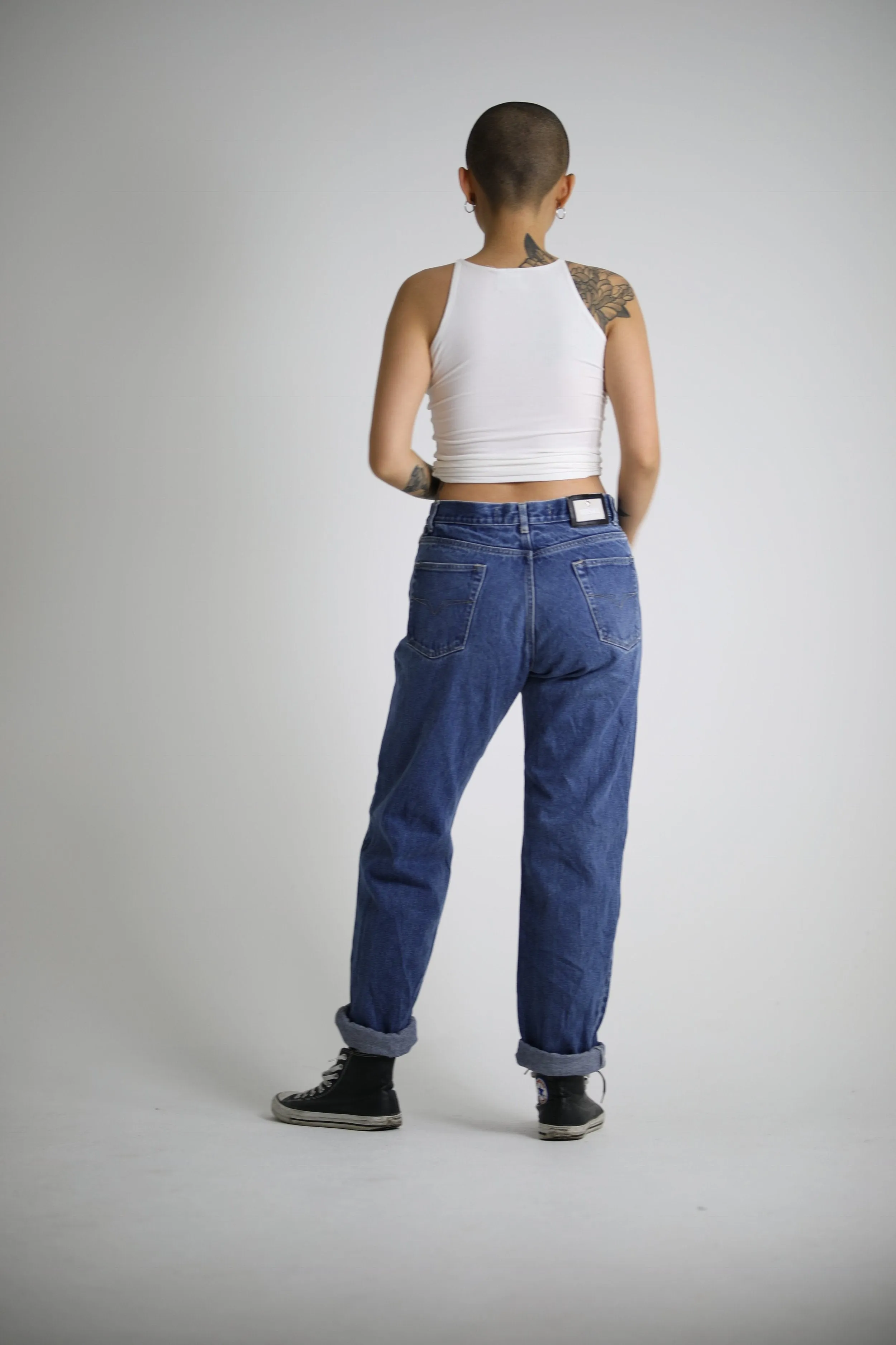 Versace High Waist 1990s Denim Jeans 31