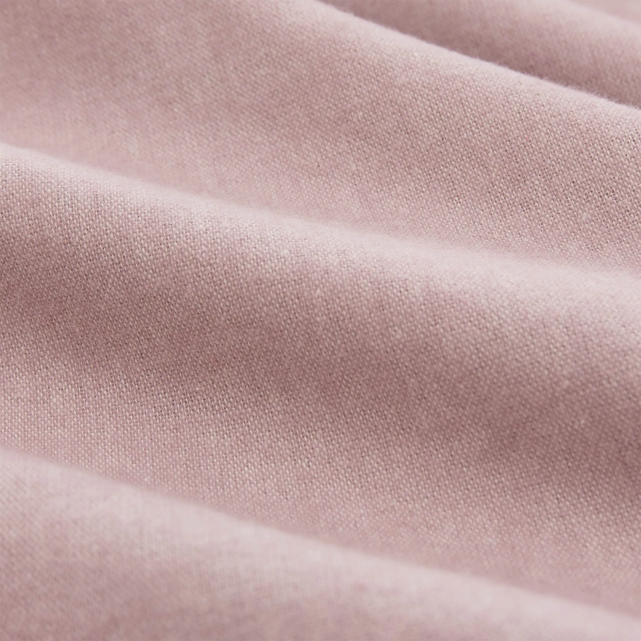 Vilar Flannel Fitted Sheet [Light mauve]