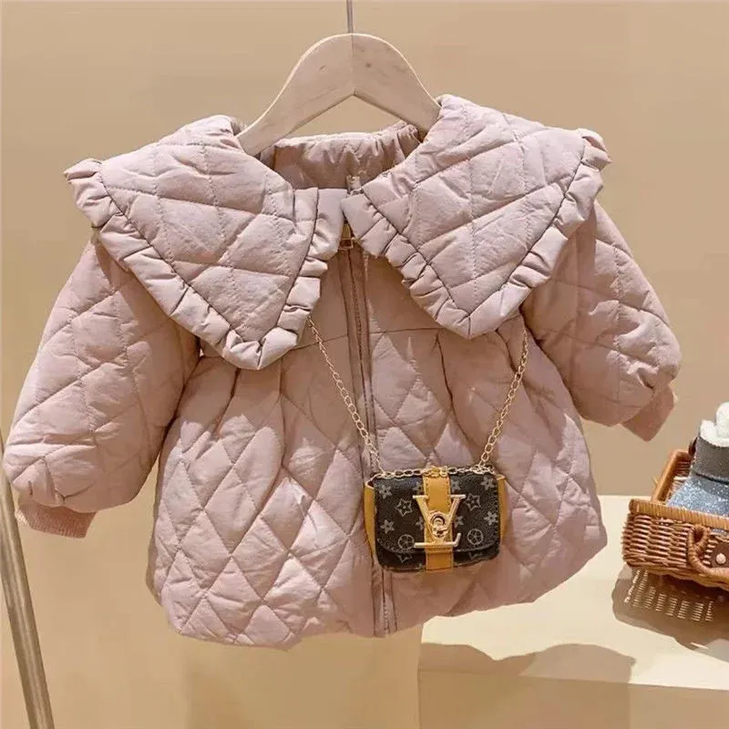 Winter Baby Girls Solid Down Coat