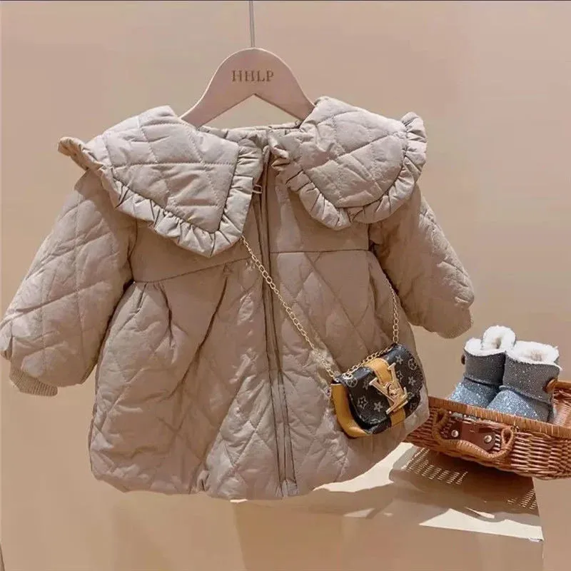 Winter Baby Girls Solid Down Coat