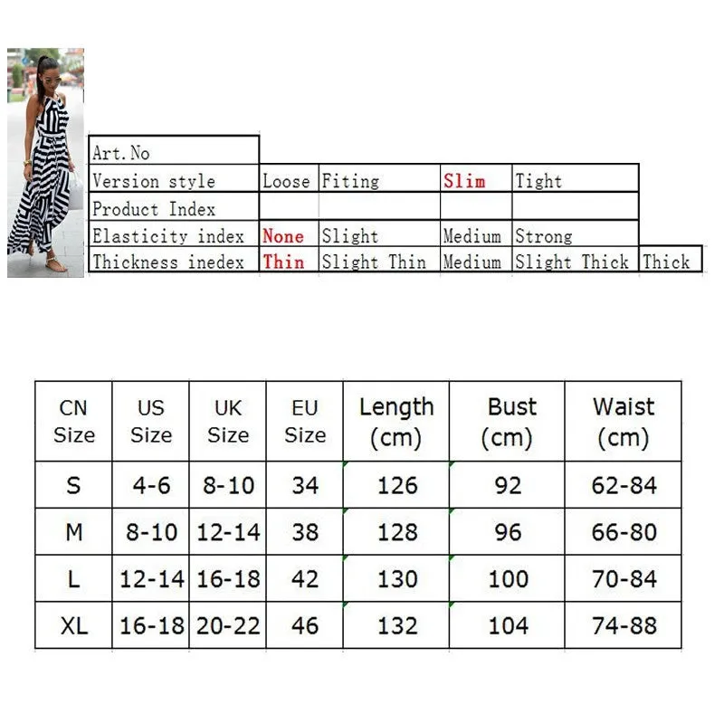 Women Sexy Summer Dress Boho Maxi Long Evening Party Dress Beach Dress Sundress MEL