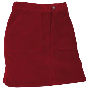 Women's Crest Cord Skirt