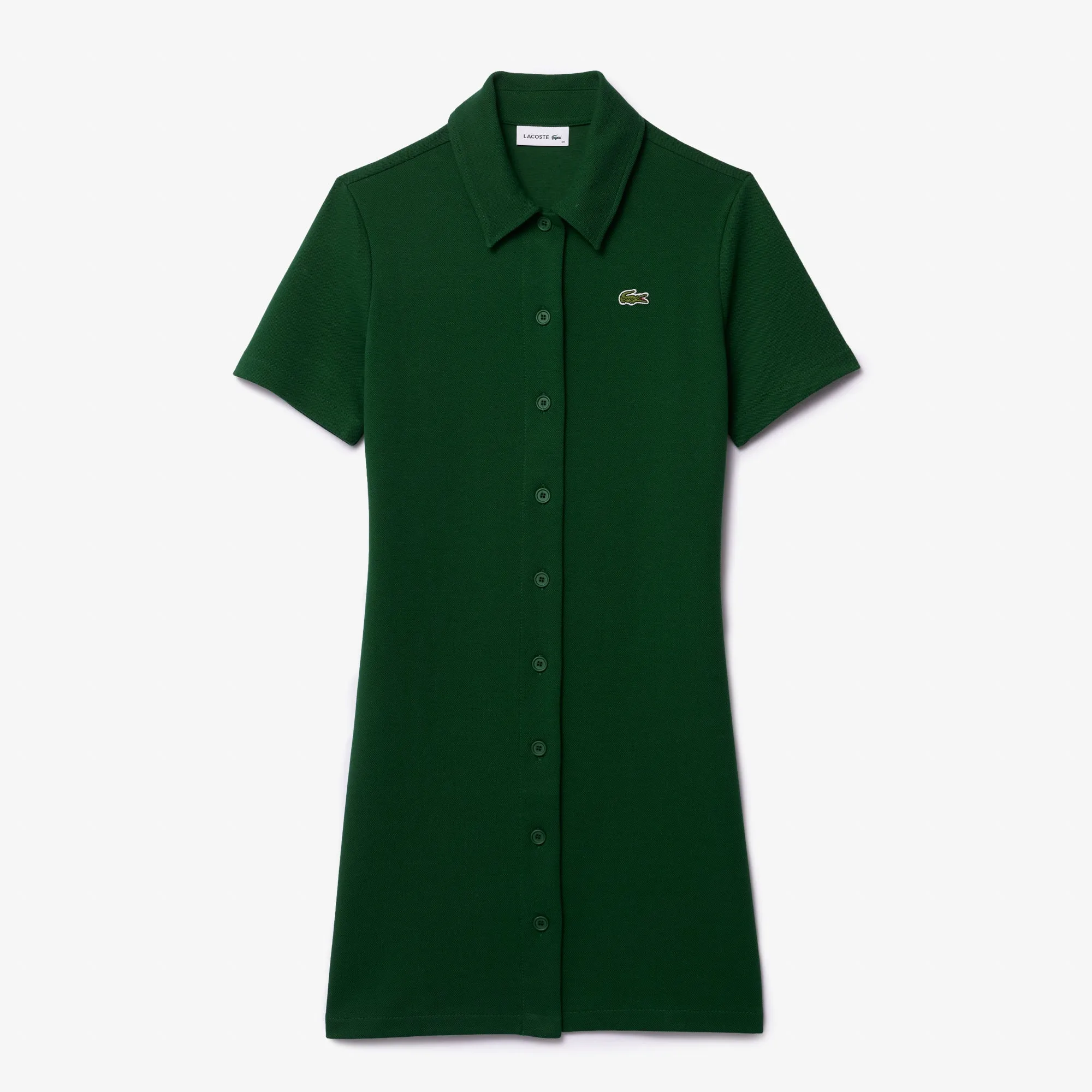 Women’s Lacoste Organic Cotton Buttoned Polo Dress