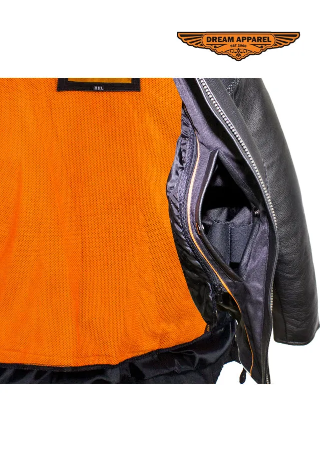 Women's Soft Leather Motorcycle Jacket