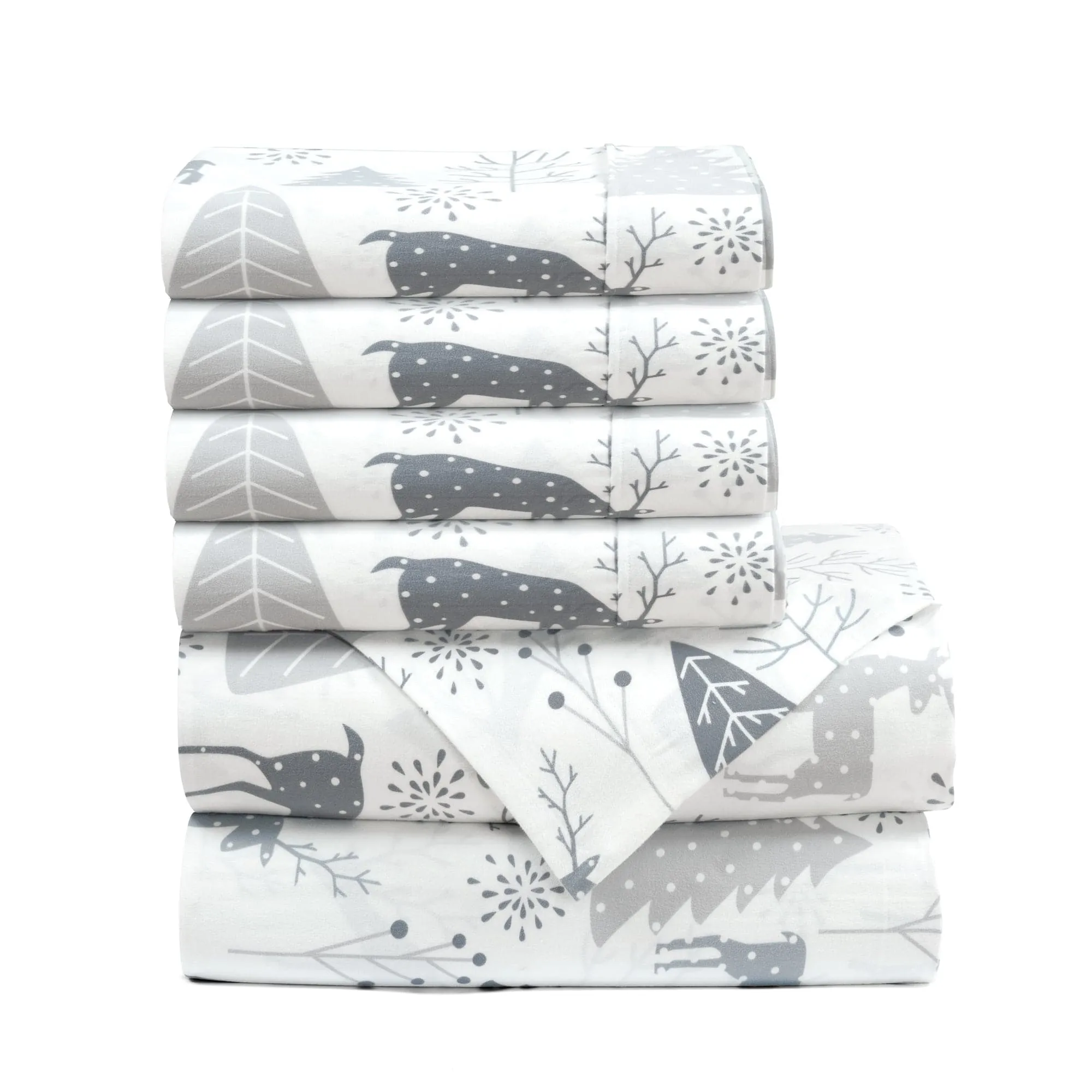 Wonderland Soft Flannel Sheet Set