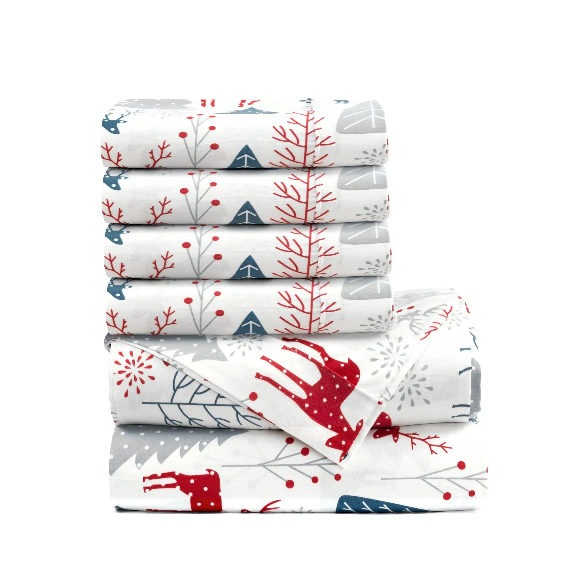 Wonderland Soft Flannel Sheet Set