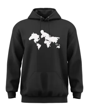 World Map Hourse Style Classic Hoodie